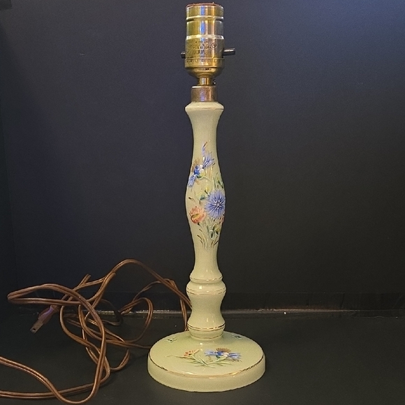 Antique Czechoslovakia Boudoir Lamp